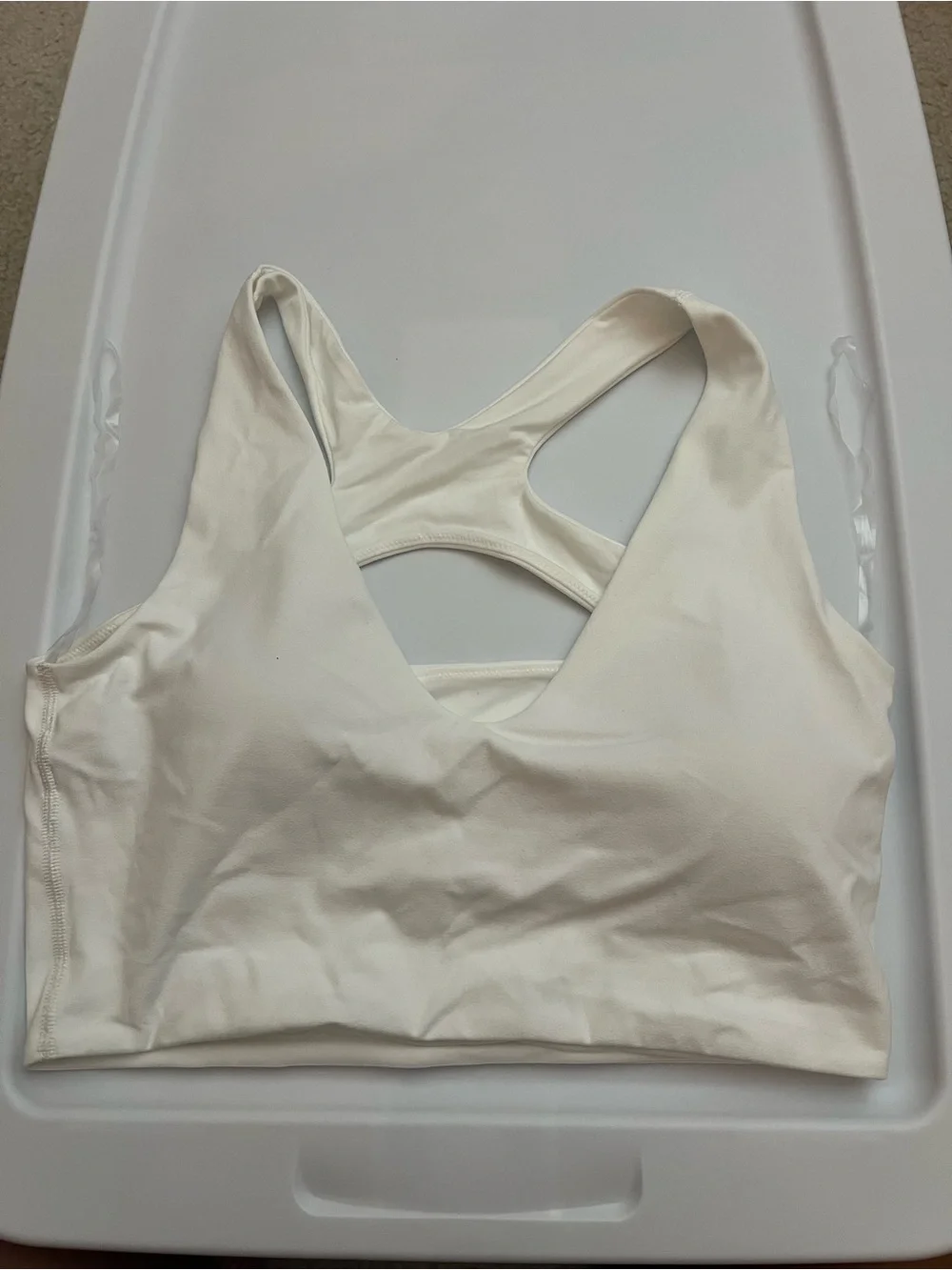 lululemon athletica bend this scoop and cross bra